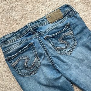 Silver Tuesday super stretch size 29/33 long slim boot